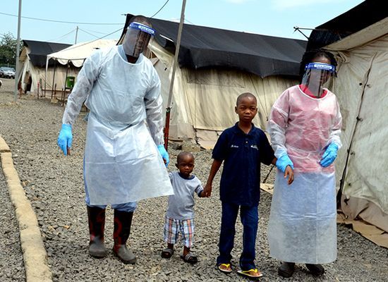 Ebola: Ebandeli 