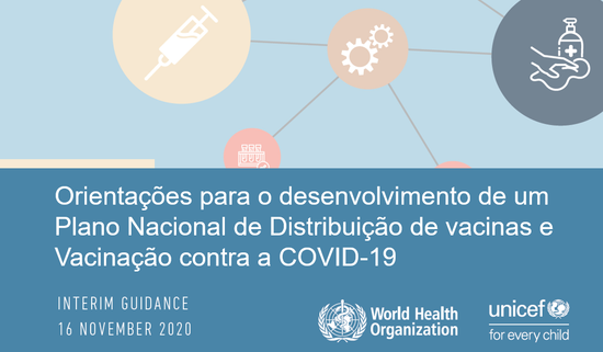 Orientações para o Plano Nacional de Distribuição de vacinas e Vacinação contra a COVID-19