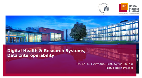 Digital Health & Research Systems, Data Interoperability
