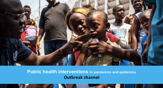 Public health interventions in pandemics and epidemics 