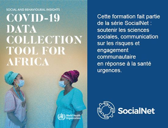 SocialNet: Outil de collecte des données COVID-19 sur les observations sociales et comportementales