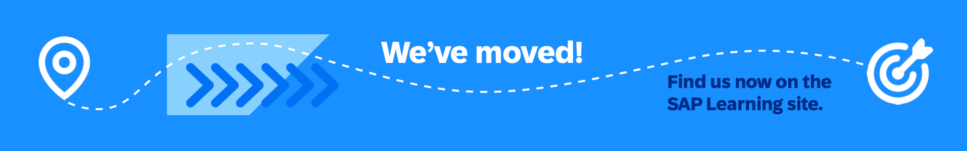 We've moved! Find us now on the SAP Learning site.